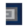 Anji Mountain Chair Mats<Rug'd Ponca Carpet & Hard Floor Chair Mat, 36" x 48", Blue/Gray Polyester (AMB9039)