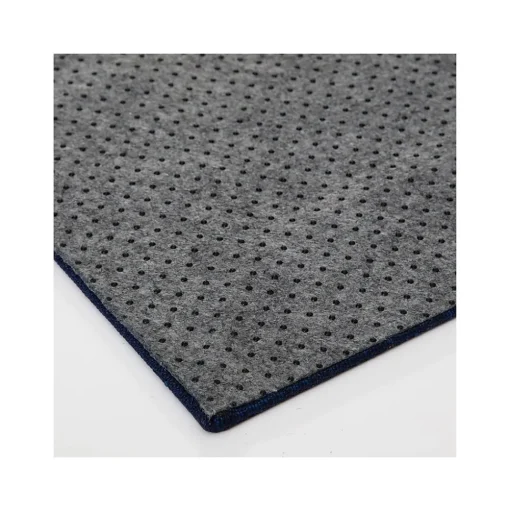 Anji Mountain Chair Mats<Rug'd Ponca Carpet & Hard Floor Chair Mat, 36" x 48", Blue/Gray Polyester (AMB9039)