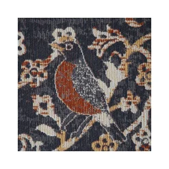 Anji Mountain Chair Mats<Rug'd Robin Carpet & Hard Floor Chair Mat, 36" x 48", Gray/Orange (AMB9018)