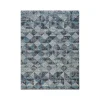 Anji Mountain Chair Mats<Rug'd Tromso Carpet & Hard Floor Chair Mat, 36" x 48", Blue/Black/Gray (AMB9035)