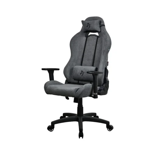 Arozzi Gaming Chairs<Torretta 2023 Edition Fabric Ergonomic Rocker Gaming Chair, Ash (TORRETTA-SFB-ASH2)