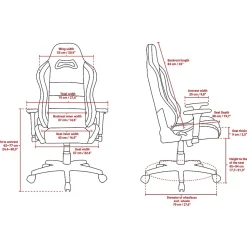 Arozzi Gaming Chairs<Torretta 2023 Edition Fabric Ergonomic Rocker Gaming Chair, Ash (TORRETTA-SFB-ASH2)