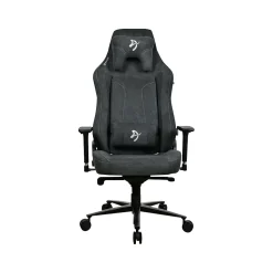 Arozzi Gaming Chairs<Vernazza Fabric Ergonomic Rocker Gaming Chair, Dark Gray (VERNAZZA-XL-SFB-DG)