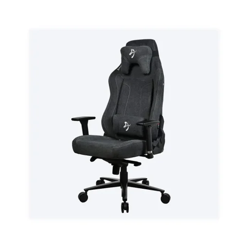 Arozzi Gaming Chairs<Vernazza Fabric Ergonomic Rocker Gaming Chair, Dark Gray (VERNAZZA-XL-SFB-DG)