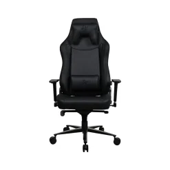 Arozzi Gaming Chairs<Vernazza Faux Leather Ergonomic Rocker Gaming Chair, Pure Black (VERNAZZA-XL-SPU-PBK)