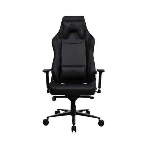 Arozzi Gaming Chairs<Vernazza Faux Leather Ergonomic Rocker Gaming Chair, Pure Black (VERNAZZA-XL-SPU-PBK)