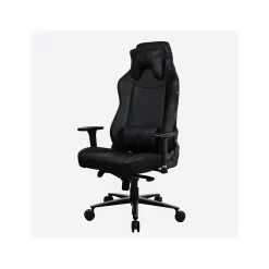 Arozzi Gaming Chairs<Vernazza Faux Leather Ergonomic Rocker Gaming Chair, Pure Black (VERNAZZA-XL-SPU-PBK)