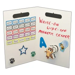 Ashley Dry Erase<Folding Magnetic Whiteboard, 14" x 18", 3/Bundle (ASH60000-3)