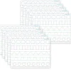 Ashley Dry Erase<Productions® Smart Poly® PosterMat Pals® Prewriting Tracing, 13" x 9.5", Pack of 10 (ASH97017)