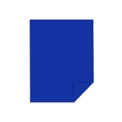 Astrobrights Card Stock<65 lb. Cardstock Paper, 8.5" x 11", Blast-Off Blue, 250 Sheets/Pack (WAU21911)