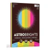 Astrobrights Card Stock<65 lb. Cardstock Paper, 8.5" x 11", Bright Assortment, 50 Sheets/Pack (99326-01)