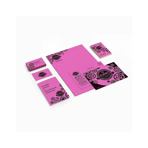 Astrobrights Card Stock<65 lb. Cardstock Paper, 8.5" x 11", Outrageous Orchid, 250 Sheets/Pack (WAU21951)