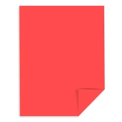 Astrobrights Card Stock<65 lb. Cardstock Paper, 8.5" x 11", Rocket Red, 2,000 Sheets/Carton (22841CT)