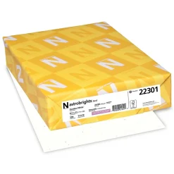 Astrobrights Multipurpose Paper<8.5" x 11" Multipurpose Paper, 24 lbs., 87 Brightness, 500 Sheets/Ream (22301)