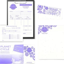 Astrobrights Multipurpose Paper<8.5" x 11" Multipurpose Paper, 24 lbs., 87 Brightness, 500 Sheets/Ream (22301)