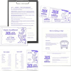Astrobrights Multipurpose Paper<8.5" x 11" Multipurpose Paper, 24 lbs., 87 Brightness, 500 Sheets/Ream (22301)