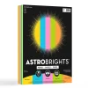Astrobrights Multipurpose Paper<Colored Paper, 24 lbs., 8.5" x 11", Radiant Assortment, 300 Sheets/Ream (91642)