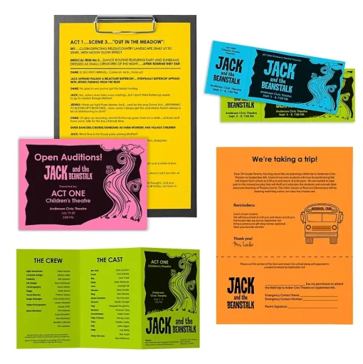 Astrobrights Multipurpose Paper<Colored Paper, 24 lbs., 8.5" x 11", Radiant Assortment, 300 Sheets/Ream (91642)