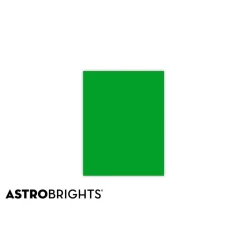 Astrobrights Multipurpose Paper<Colored Paper, 24 lbs., 8.5" x 11", Gamma Green, 500 Sheets/Ream (22541)