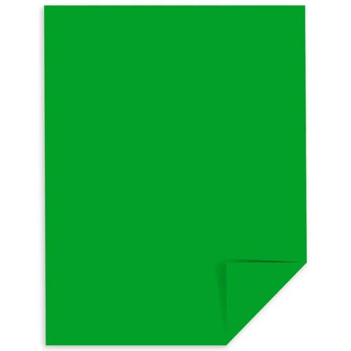 Astrobrights Multipurpose Paper<Colored Paper, 24 lbs., 8.5" x 11", Gamma Green, 500 Sheets/Ream (22541)
