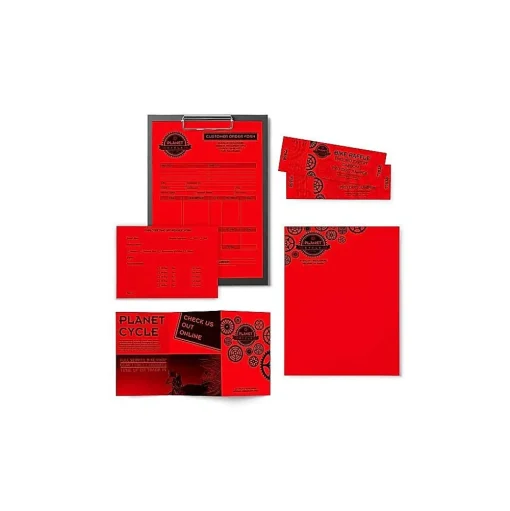 Astrobrights Multipurpose Paper<Colored Paper, 24 lbs., 8.5" x 11", , 500 Sheets/Ream (22551)