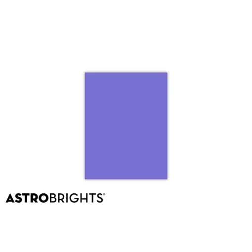 Astrobrights Multipurpose Paper<Colored Paper, 24 lbs., 8.5" x 11", Venus Violet, 500 Sheets/Ream (22081)