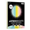Astrobrights Card Stock<Punchy Pastels 65 lb. Cardstock Paper, 8.5" x 11", Punchy Pastel Assortment, 100 Sheets/Pack (91786)