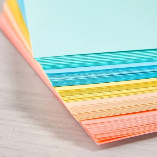Astrobrights Card Stock<Punchy Pastels 65 lb. Cardstock Paper, 8.5" x 11", Punchy Pastel Assortment, 100 Sheets/Pack (91786)