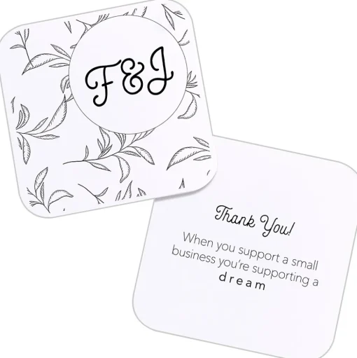 Avery Business Cards<Clean Edge Laser Square Cards with Rounded Corners, 2 1/2" x 2 1/2", White, 20 Sheets/Pack, 180 Cards/Pack (35703)