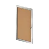 Azar Bulletin<Cork Enclosed Bulletin Board, 42.32" x 23.03" (300232)