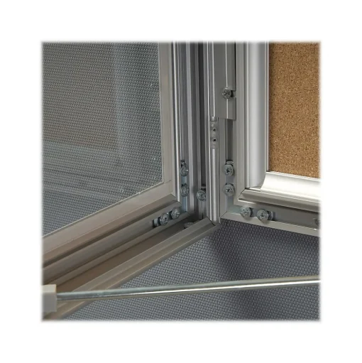 Azar Bulletin<Cork Enclosed Bulletin Board, 42.32" x 23.03" (300232)