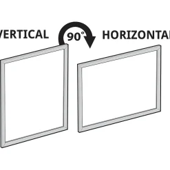 Azar Dry Erase<Dry-Erase Whiteboard, Aluminum Frame, 24" x 18" (300228)