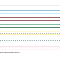Barker Creek Classroom Paper<8.5" x 11" Raised Line Handwriting Paper, 50 Sheets/Pack (5503)