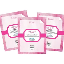 Barker Creek Classroom Paper<8.5" x 11" Tie-Dye Pink Computer Paper Pack, 150 Sheets/Set (4344)
