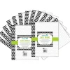 Barker Creek Classroom Paper<Black Chevron Computer Paper, 100 Sheets/Set (BC3622)