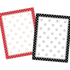 Barker Creek Classroom Paper<Dots Computer Paper (2 designs) — 100 Sheets/Set (BC3556)