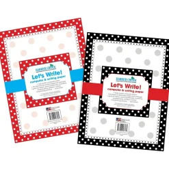 Barker Creek Classroom Paper<Dots Computer Paper (2 designs) — 100 Sheets/Set (BC3556)