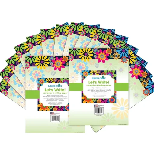 Barker Creek Classroom Paper<Italy Computer Paper, 100 Sheets/Set (BC3618)