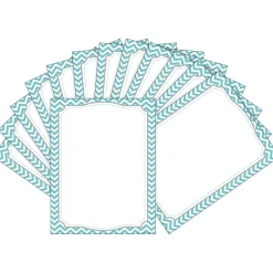Barker Creek Classroom Paper<Turquoise Chevron Computer Paper, 100 Sheets/Set (BC3623)