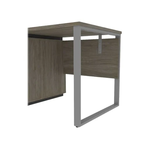 bestar Computer Desks<Aquarius Small 44" Computer Desk, Walnut Gray/Slate (114401-000035)