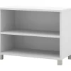 bestar Storage Cabinets<® Pro-Linea 28" Laminate 2-Shelf Bookcase, White (120160-1117)
