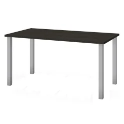 bestar Office Desks<Universel 60" Table Desk, Deep Grey (65865-32)