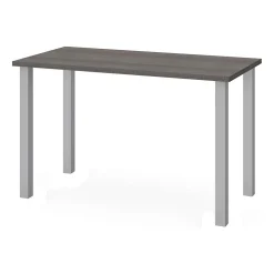 bestar Office Desks<Universel 48" Table Desk, Bark Grey (65855-47)