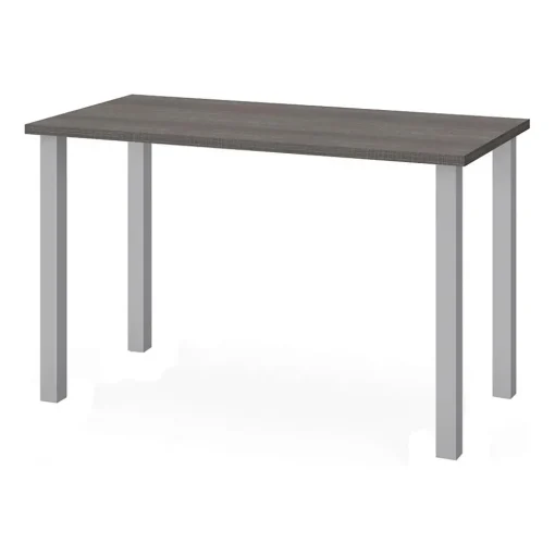 bestar Office Desks<Universel 48" Table Desk, Bark Grey (65855-47)