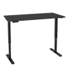 bestar Standing Desks<Universel 60"W Electric Height Adjustable Desk, Deep Grey (65867-32)