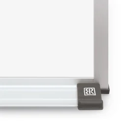 Best-Rite Dry Erase<El Grande Porcelain Steel Dry Erase Whiteboard 5' x 10' Deluxe Aluminum Trim (202AL-25)