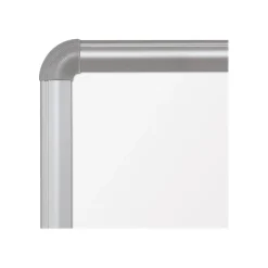 Best-Rite Dry Erase<Magne-Rite Steel Dry-Erase Whiteboard, Anodized Aluminum Frame, 4' x 4' (219PD)
