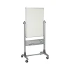 Best-Rite Dry Erase<Platinum Porcelain Dry-Erase Whiteboard, Anodized Aluminum Frame, 3' x 2' (669RU-DD)