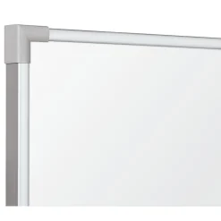 Best-Rite Dry Erase<Ultra Trim Magnetic Dry-Erase Board, Silver Frame, 8' x 4'