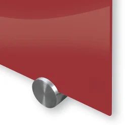 Best-Rite Dry Erase<Visionary Colors Magnetic Glass Dry Erase Whiteboard 47.24" x 70.87" Red (83845-Red)
